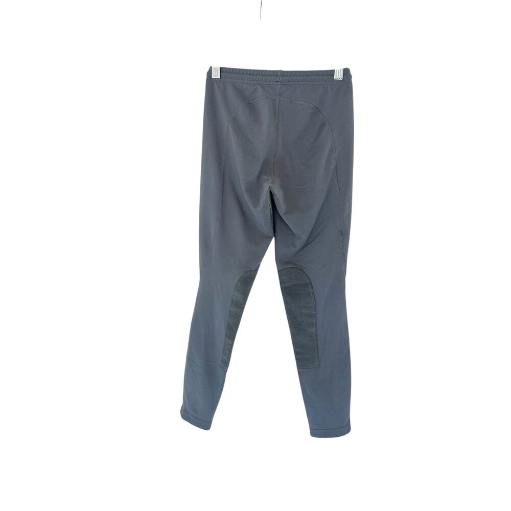 Kerrits Girl's Gray Drawstring Stretch Equestrian Riding Leggings Large - Picture 9 of 13